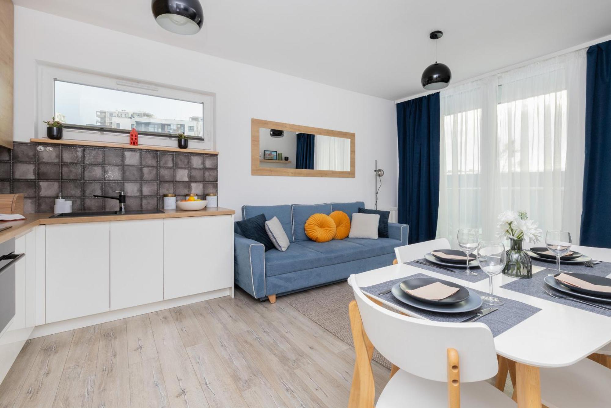 Solvo Apartment With Balcony & Parking Gdansk Przymorze By Noclegi Renters Eksteriør billede